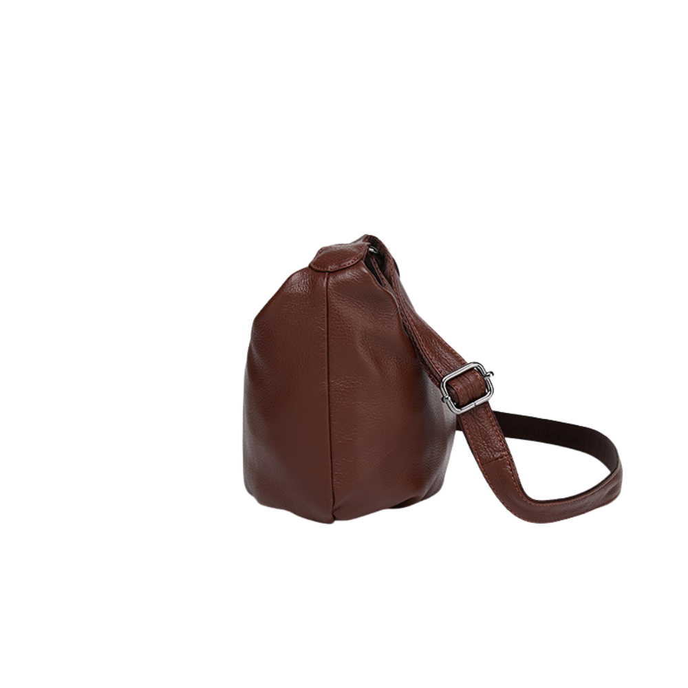 Sac banane cuir femme | Rubis