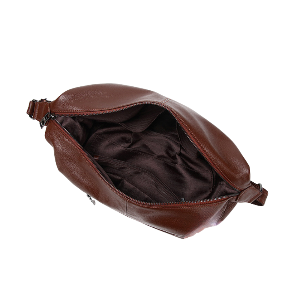 Sac banane cuir femme | Rubis