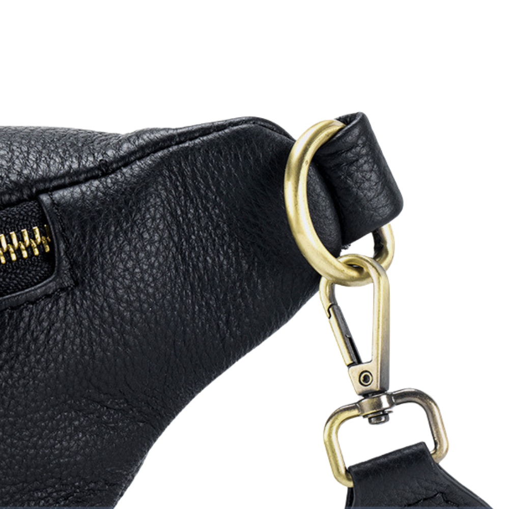 Sac banane cuir femme | Perle