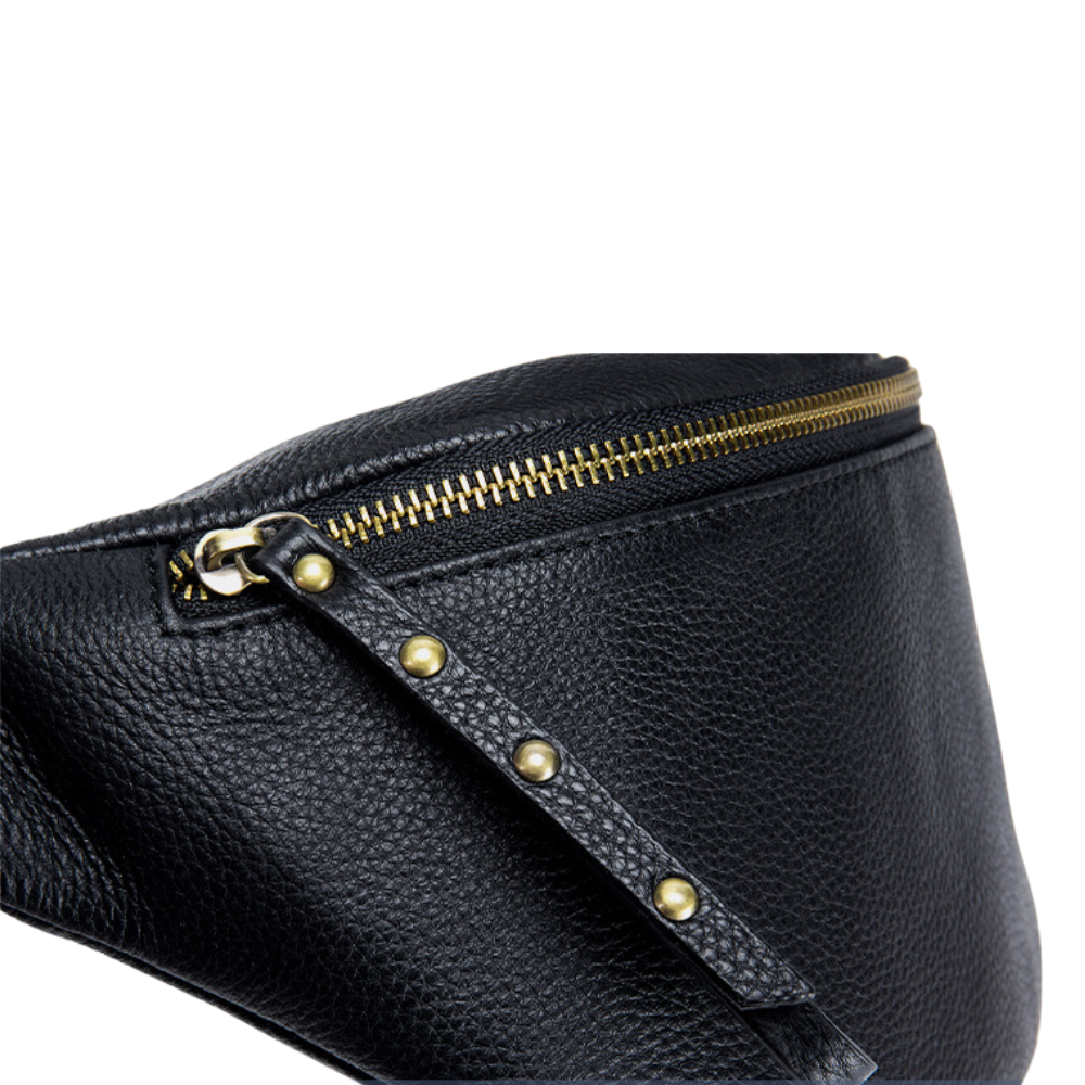 Sac banane cuir femme | Perle