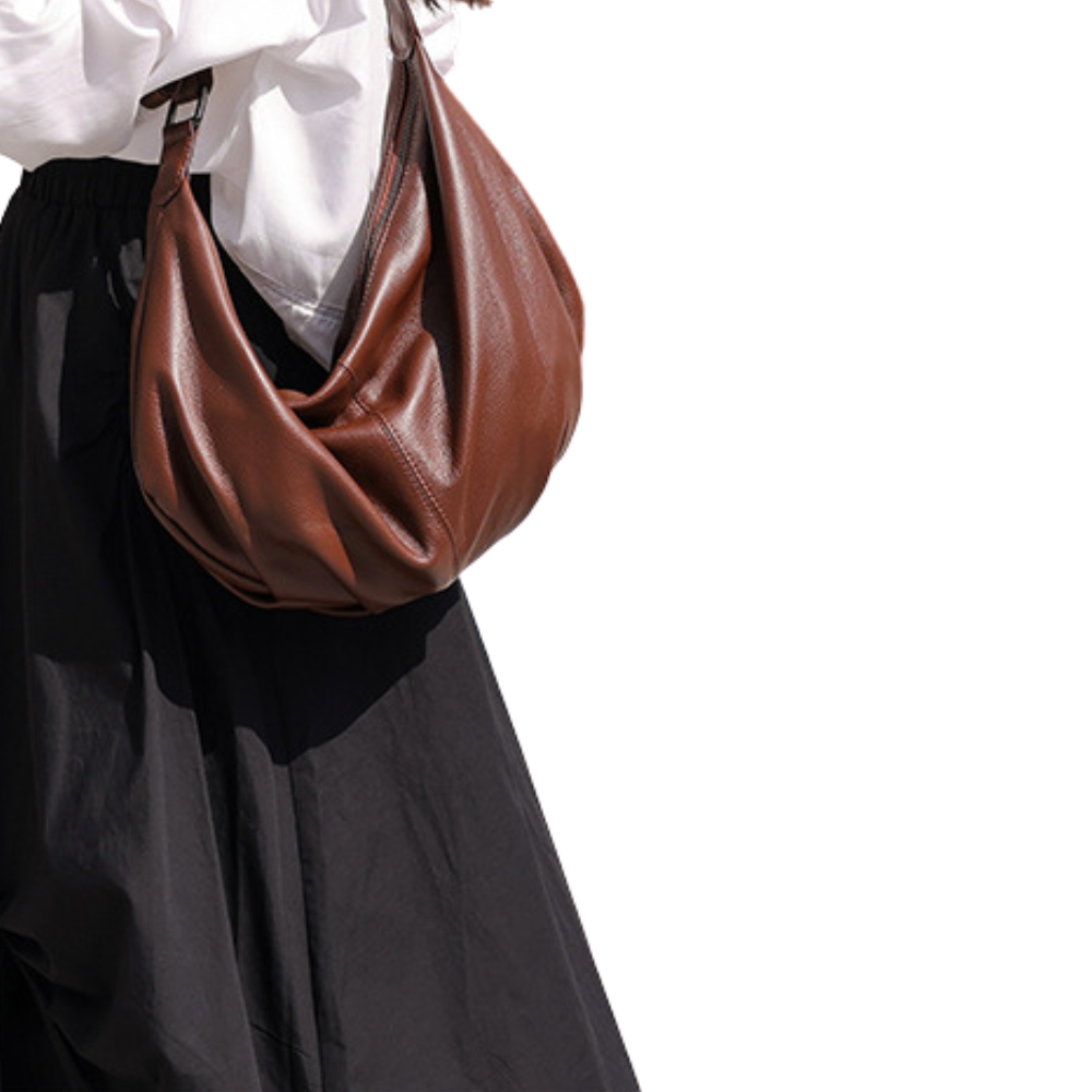 Sac banane cuir femme | Rubis