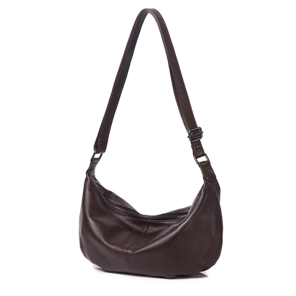 Sac banane cuir femme | Rubis