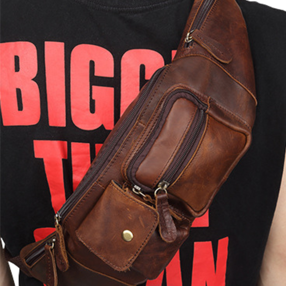 Sacoche bandoulière homme | Authentique