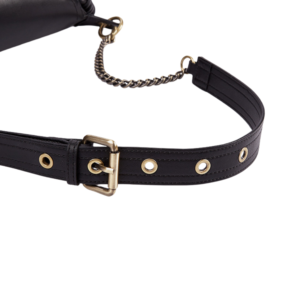 Sac banane cuir femme | Émeraude