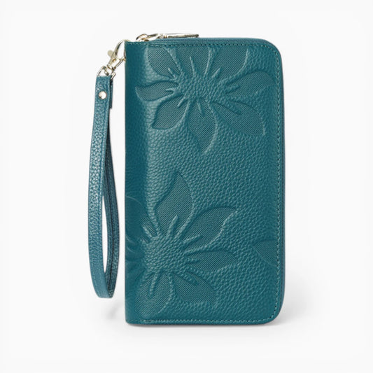 Portefeuille femme cuir | Fleur