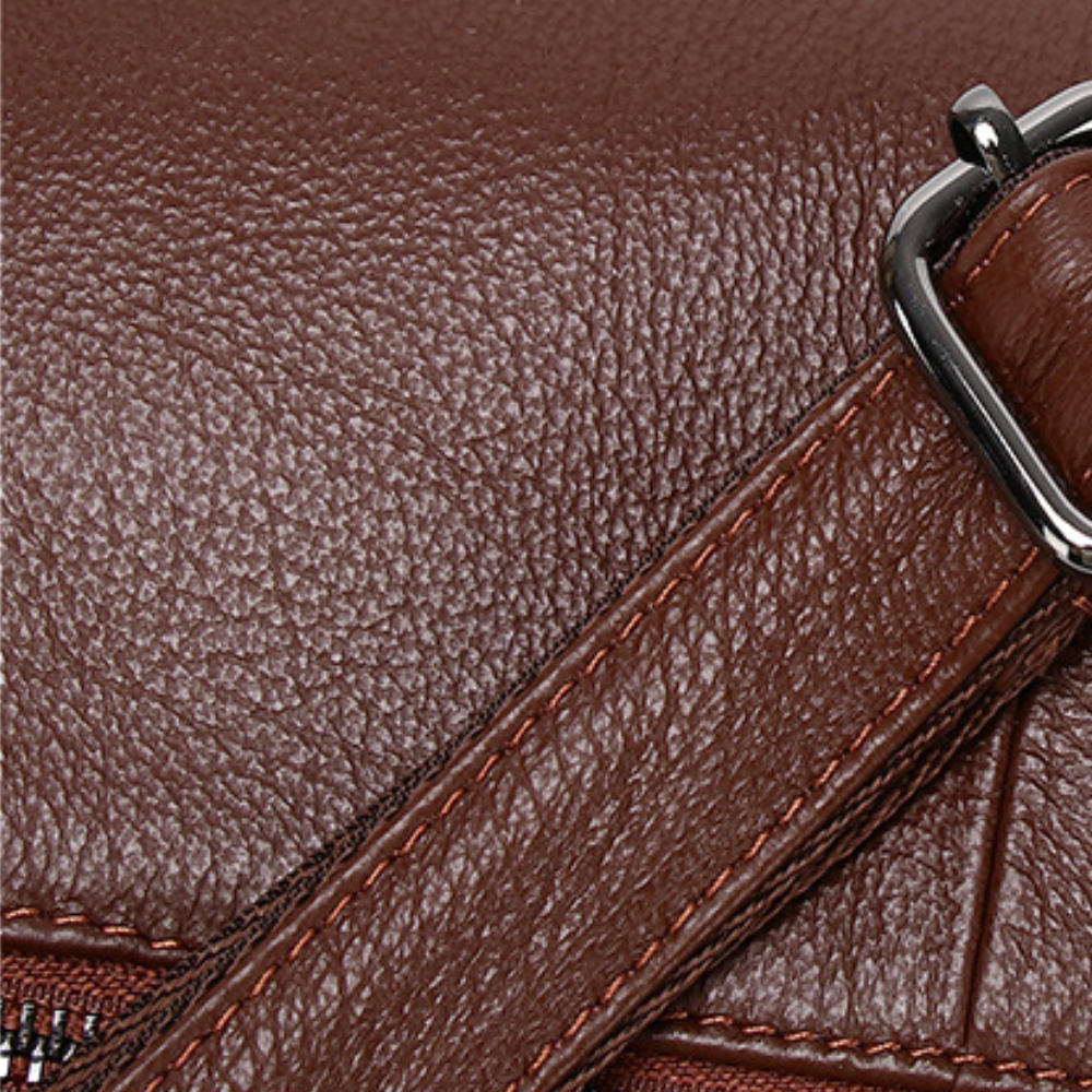 Sac banane cuir femme | Rubis