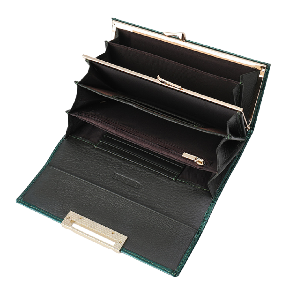 Portefeuille femme cuir| Rubis rare