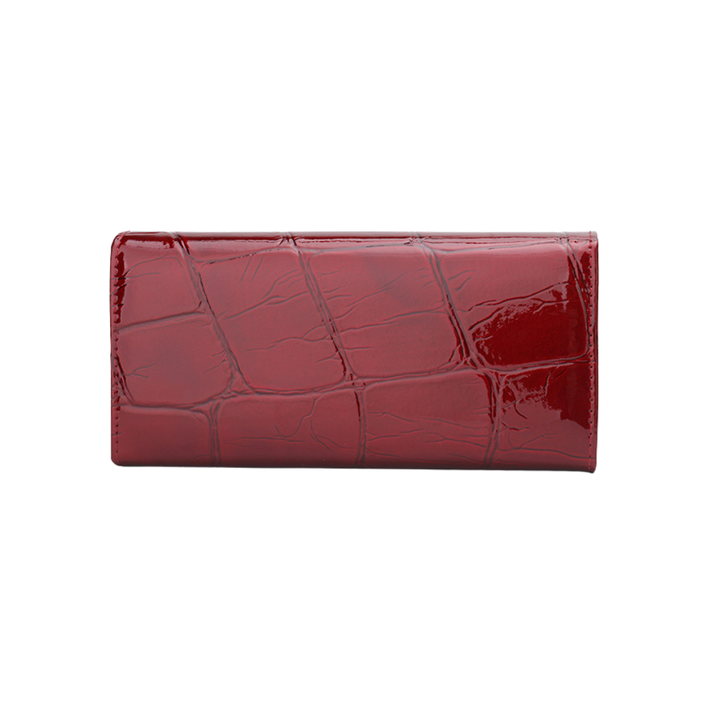 Portefeuille femme cuir| Rubis rare