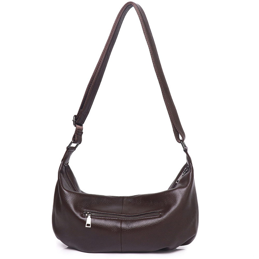 Sac banane cuir femme | Rubis