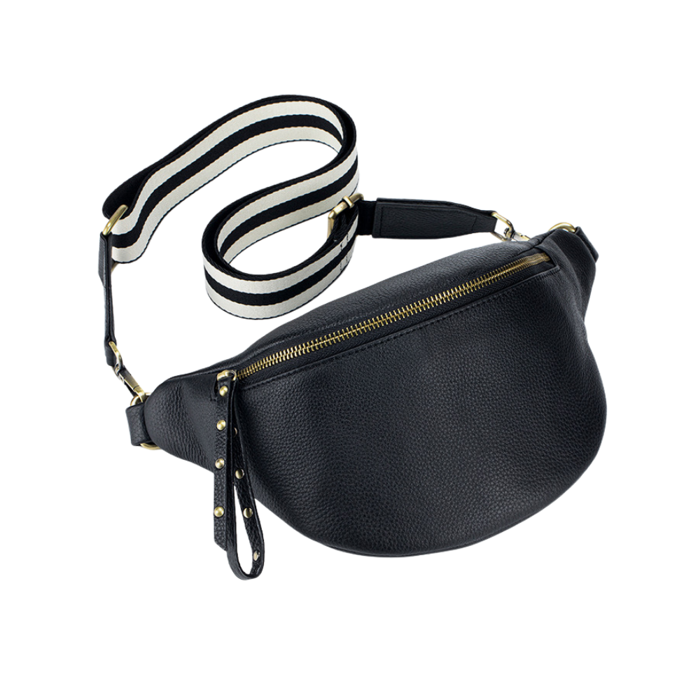 Sac banane cuir femme | Perle