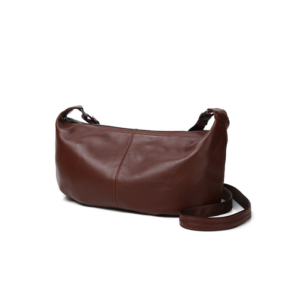 Sac banane cuir femme | Rubis