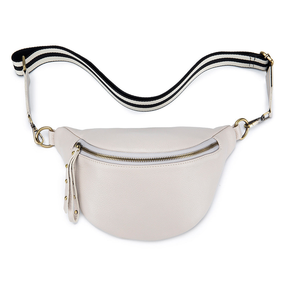 Sac banane cuir femme | Perle