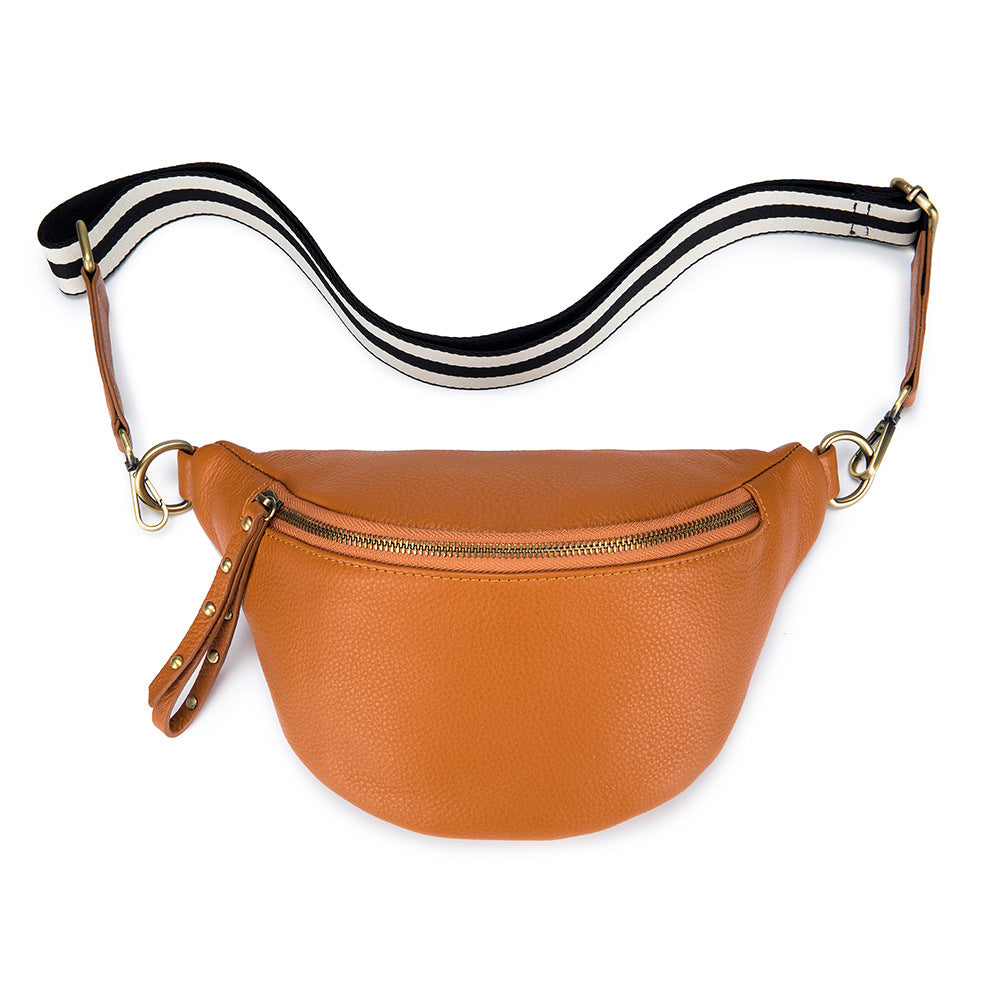 Sac banane cuir femme | Perle